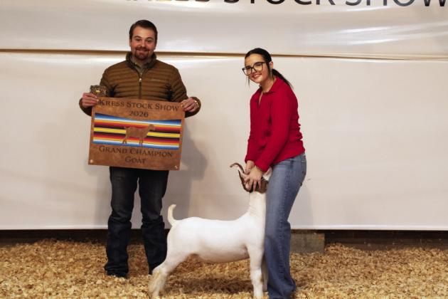 Grand Champion Goat - Ellie’Ann Byrne