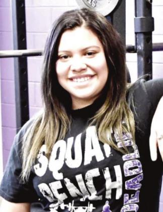 Yazmin Barron, Senior State, 6th PL, WC 198