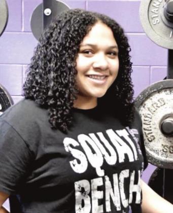 Na'khiyah Porras, Soph State, 2nd PL, WC 220