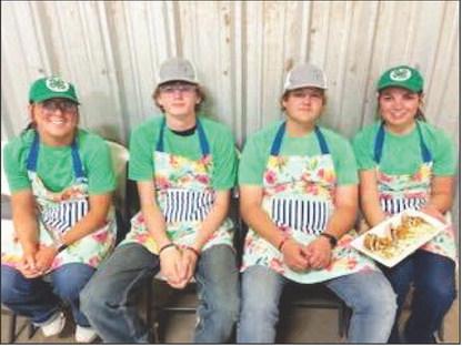 Flower Power Food Truck- Avery Goss, Henri Nolen, Tripp Runnels, Addi Reed, Coach-Calley Runnels