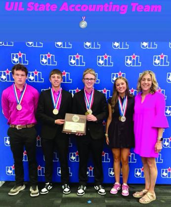 Happy Accounting Team coached by Mrs. Reinart placed 2nd in the State. Members of the team are Hays Wyatt, J’Lond Ferguson, AJ Seal, and Bree Reinart.