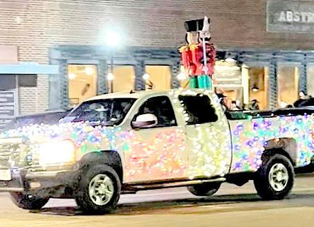 The Dimmitt Chamber of Commerce Parade of Lights lit up the downtown area with local businesses bringing in the holidays.