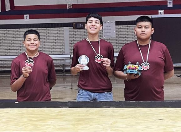 Team 3 - Xavier Espinosa, Dael Longoria, Oliver Garcia 2nd Place