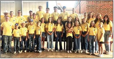 The Nazareth FFA Show Team for 2025-26 is already gearing up for another successful year of competition. In addition to athletics, UIL academic contests, 4-H and livestock shows, judging and CDE/LDE, talent and numerous other endeavors, the Naz team finds their way to state to compete against the best in Texas – often bringing home the title. Lead by ag teacher Austin Heck, Naz FFA has become a force determined to succeed in all that they do.