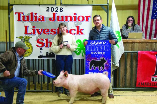 Grand Champion Swine - Laura Mote Courtesy Photo by Summer Davis Randol