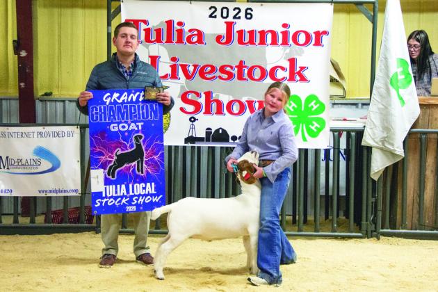 Grand Champion Goat - Claire Martin Courtesy Photo by Summer Davis Randol