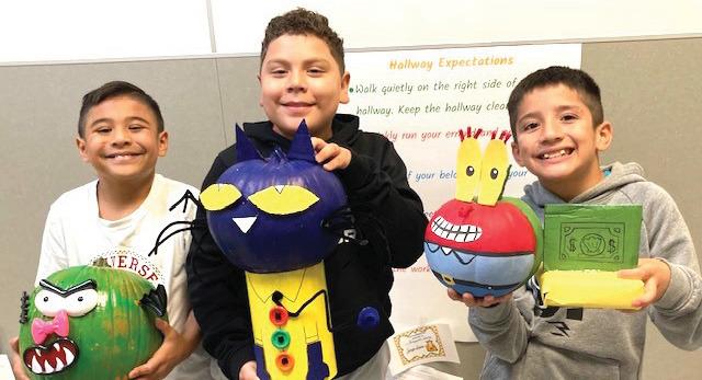 RES 2nd Grade Pumpkin Contest