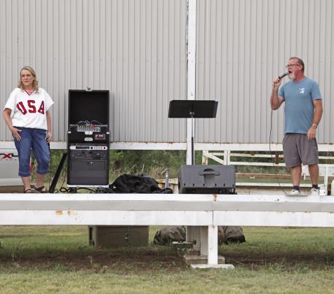 David Ray provided live entertainment for the afternoon