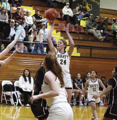 Happy’s Cowboys and Cowgirls split games with Hart on Friday night (left, below).