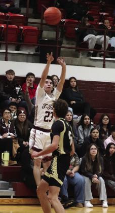 Tulia’s Zaiden Jalomo shoots over the defender