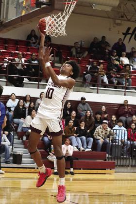CJ Parker steels the ball and takes it to the basket to score