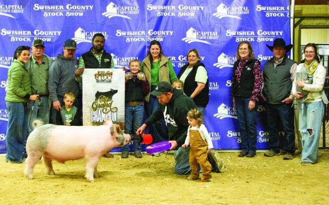 Reserve Grand Champion Swine - Holden Dunn Courtesy Photo by Summer Davis Randol