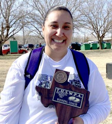 Coach Ruby Romero, DHS Girls Powerlifting