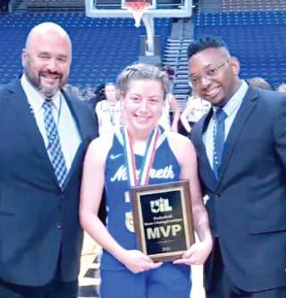 Presley Wheeler was named MVP.