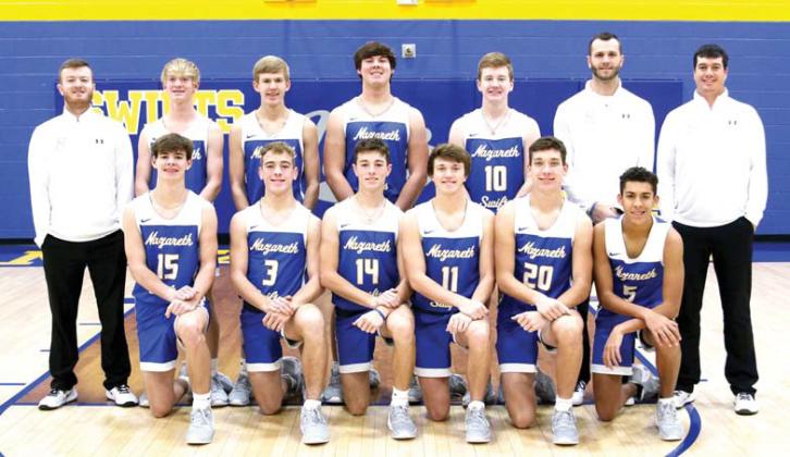 Nazareth Swifts won the Bi-District title and will play Groom for the Area Championship on Friday at 6 p.m. at Canyon High School.