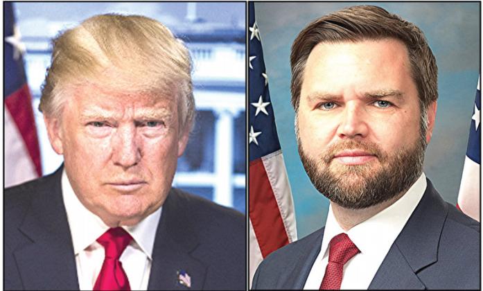 Donald Trump was joined bySen. JD Vance of Ohio at the pair’s first event togetherin Michigan since becoming the GOPnominees at the Republican National Convention last Thursday.