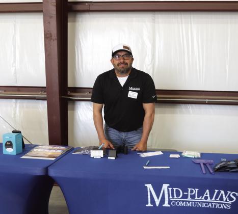 Mid-Plains guest could sign up for door prizes at the coop appreciation luncheon