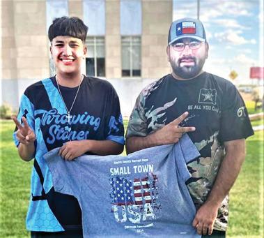 Cornhole Tournament – 2nd place, Isaiah Reyes and Zachariah Richardson.