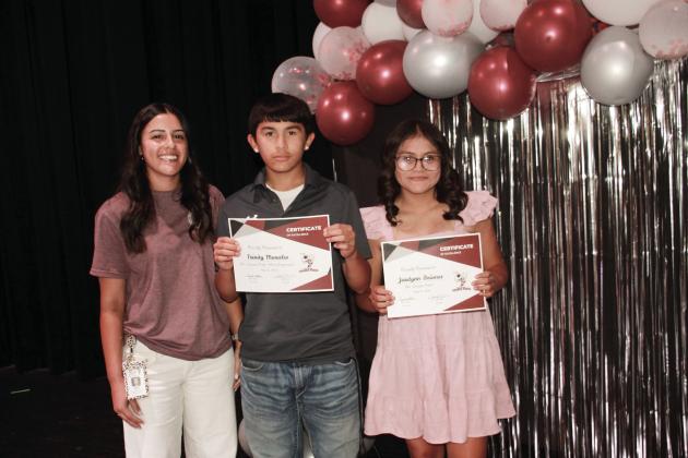 8th Grade Math Most Improved - Trinity Morales 8th Grade Math - Jordynn Briones