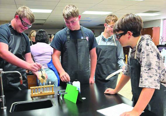 Ms. Bird’s Biology Class in Wheeler