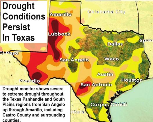 Drought continues across Texas, U.S.
