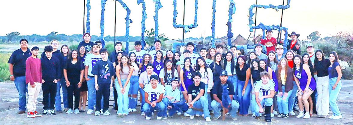 DHS students gathered for the Homecoming bonfire this past week