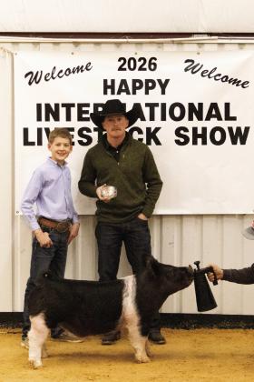 Grand Champion Swine - Kellan Criswell Photo by Avary Wesley