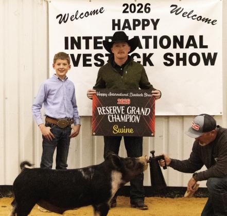 Reserve Grand Champion Swine - Kellan Criswell Photo by Avary Wesley