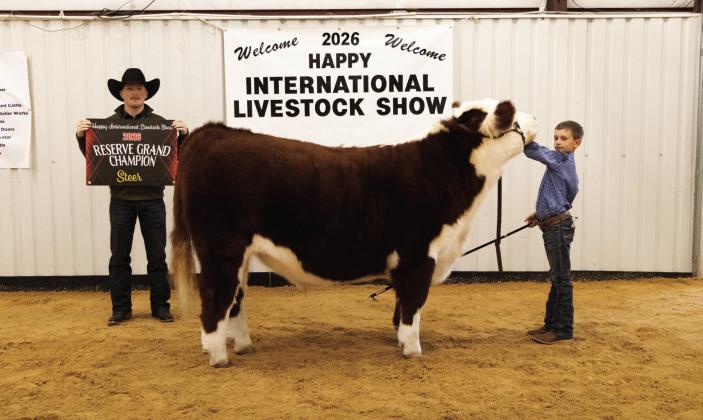 Reserve Grand Champion Steer- Benson Van Winkle. Photo by Avary Wesley