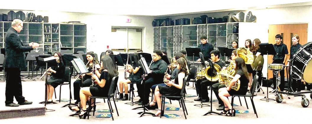 Dimmitt High School Band is directed by John Zalman.