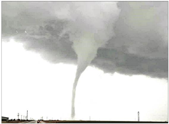 An intense cluster dangerous thunderstorms moved through the area Saturday Producing multiple tornadoes. Residents near Nazareth and Hart spotted a tornado that touched down outside two cities. Several people in the area captured video and photos of the of tornado, including Marty Hoetling, Chad Casey and some members of the Sheriff’s Office. No significant damage or injuries were reported. Dual tornadoes were spotted touching down near Canyon.