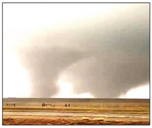 Tornado season hits county
