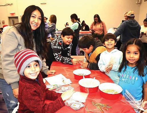 Richardson Elementary School held its annual Winterfest event offering Christmas cheer, games, painting, food, contests and other activities, and a visit from Santa Claus and Mrs. Claus, and Frosty the Snowman.