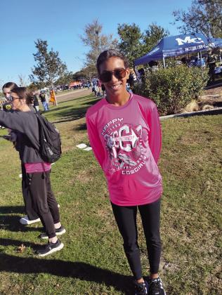 Happy Cross Country runner Kyla Slaughter came in 5th place at State with a time of 12:09.30.