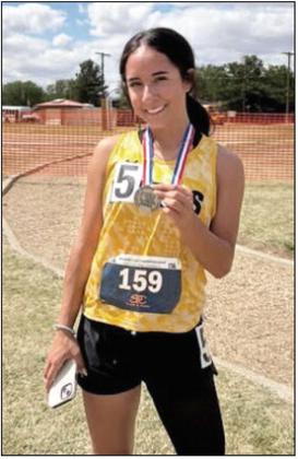 Hope McLain Qualifies for State Kress athletes competed at the regional track meet. Hope McLain—placing 2nd in the 400m and qualified for the state meet in Austin! She also received 4th in the 800m. Brenden Reyes earned 6th place in pole vault Kobie Vuittonet placed 6th in the 3200m and 4th in the 1600m