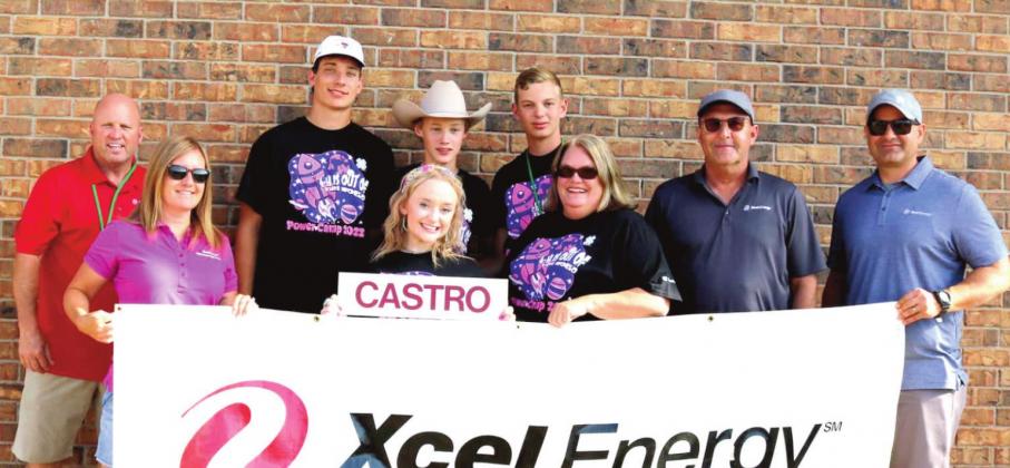 Castro County 4-H members Spencer Acker, Klancy Bruton, Brett Heitschmidt, Kaci Kleman and Miles Nelson attended the North Region 4-H Senior POWER Camp.