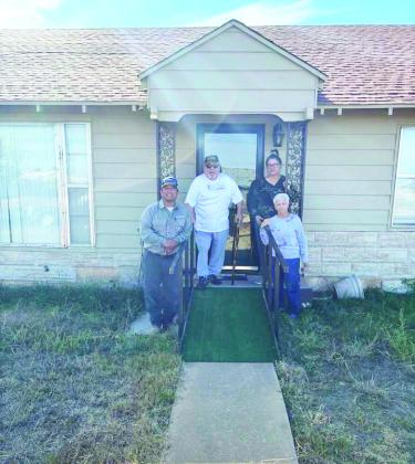 The Hereford Lions Club has had a busy fall making two different donations to the Mighty Maroon Band Booster Club and the Whiteface Booster Club. The club has also been busy installing and delivering wheelchair ramps to local residents in need.