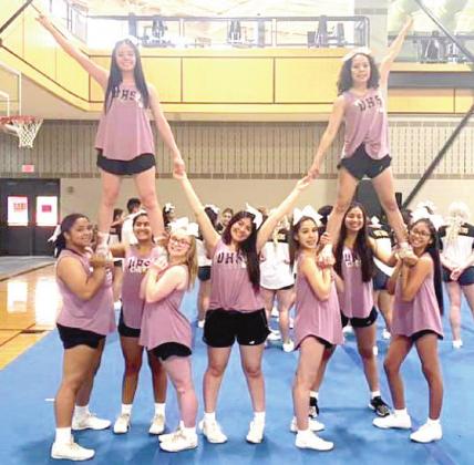 Dimmitt High School Cheerleaders