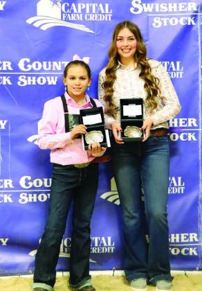 Rabbit Showmanship - 1st - Whitlee Wheeler, 2nd Kaydence Bender