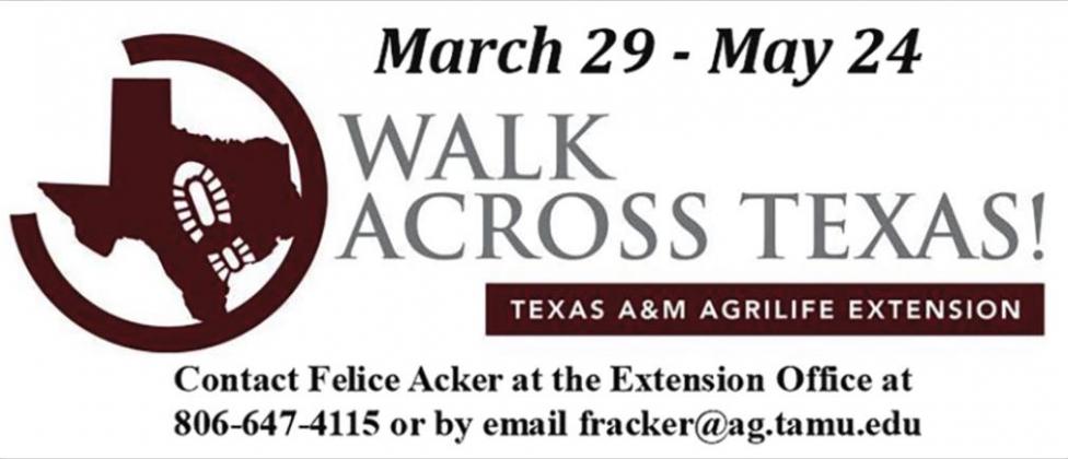 Time to Walk Across Texas into Healthy Habits