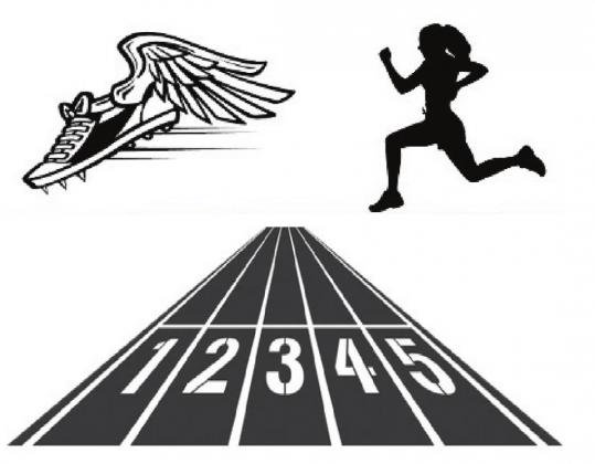 County tracksters