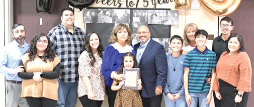 Dimmitt Chamber of Commerce Teacher of the Year - Connie Montelongo
