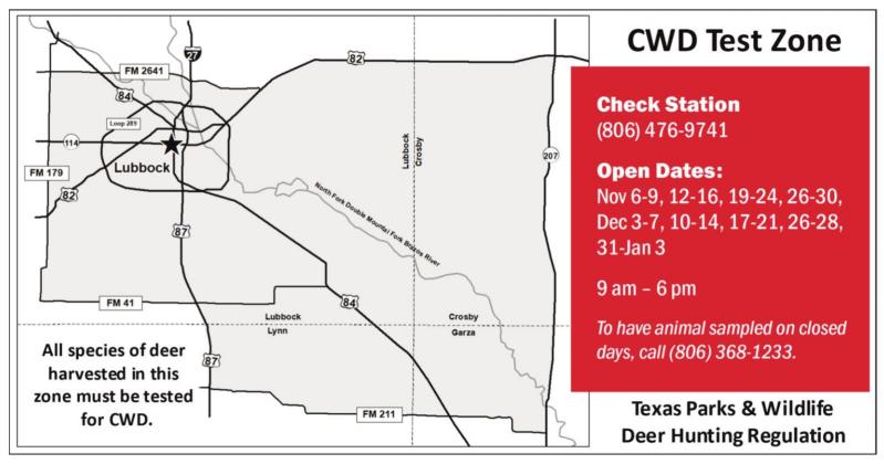 Deer hunting restrictions require testing in CWD zone