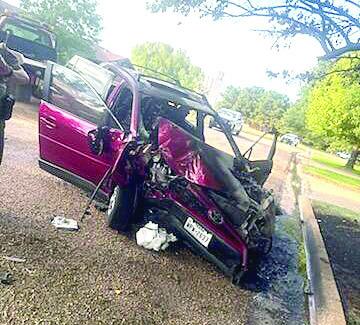 Woman dies after vehicle strikes tree in Hart