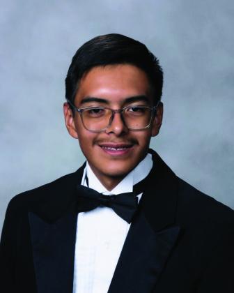 Hereford High School Salutatorian Eduardo Martinez