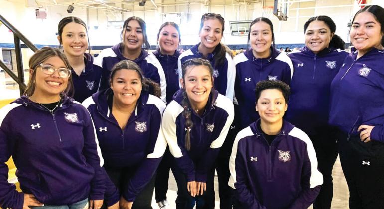 Dimmitt Bobbies - The Bobbies varsity lineup this year: #12 Braylynn Chavira, #14 Makala Delgado, #15 K’mree Nino, #20 Kriselle Ramirez, #22 Jocelyn Jimenez, #23 Brooklyn Catano, #24 Na’khiyah Porras, #32 Milee Thomas, #35 Alexis Quiroz and #40 Kimberly Solis.