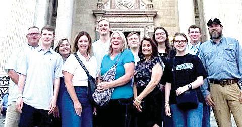 Castro County 4-H and Texas 4-H STEM Ambassador Spencer Acker from Nazareth toured Europe along with other ambassadors, 4-H leaders and parents to visit and explore STEM field in Berlin, Prague, Krakow and Budapest. Felice Acker, Castro County Extension agent accompanied Acker on the trip.