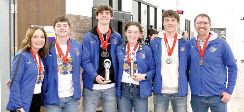 Nazareth Robotics #16611 won the coveted Inspire Award at the League Championships this past weekend and are advancing to the Regionals’ meet: Coach Heather Birkenfeld, Tell Bagley, Luke Schulte, Chloe Birkenfeld, Tanner Birkenfeld and Coach Robert O’Conner