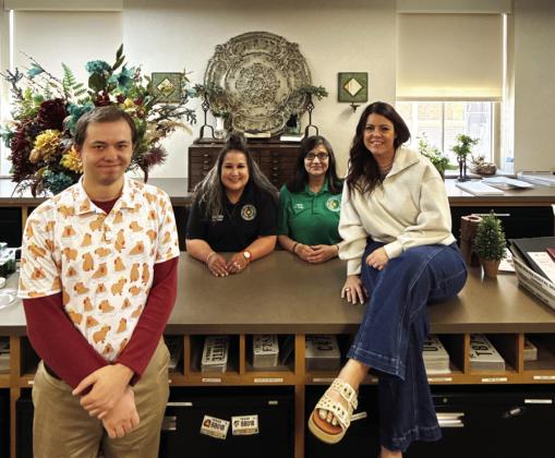 Tax Assessor/Collector’s Office: Derek Fudge, Marcella Sanders, Laura Chavez, and Katie Sims