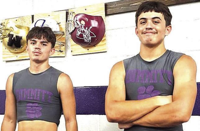 DHS Players of the Game - Dimmitt vs Bovina. Defense, Octavio Arias and Offense, Joaquin Arias. Dimmitt Sports Media